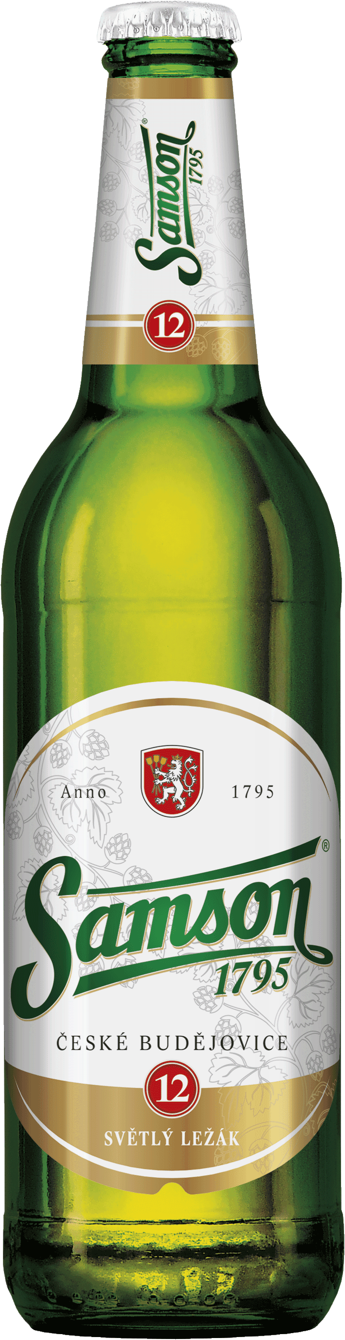Pivo světlý ležák 12° Samson