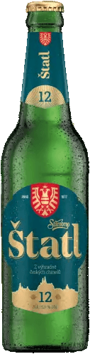 Pivo světlý ležák 12° Štatl Starobrno