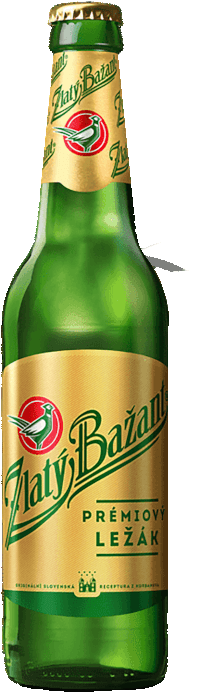 Pivo světlý ležák 12° Zlatý Bažant