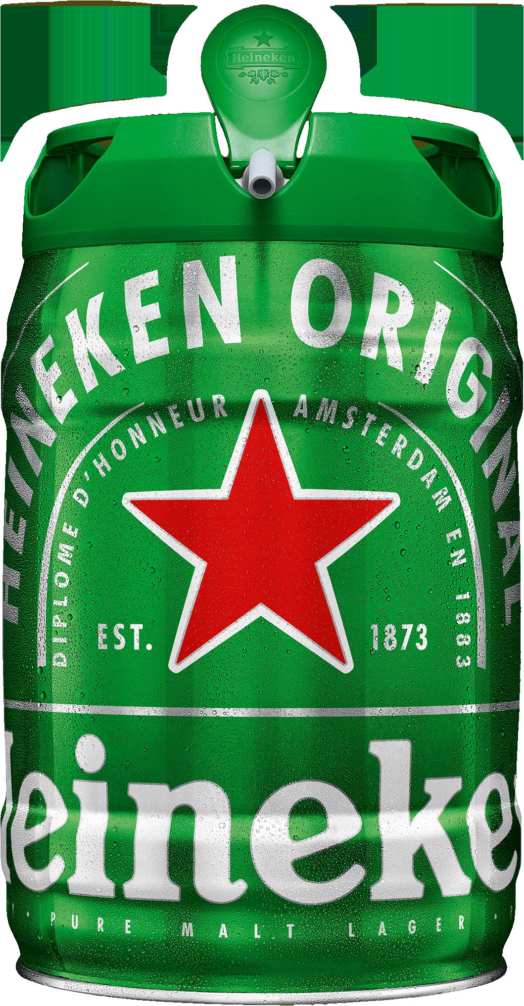 Pivo světlý ležák Heineken - soudek