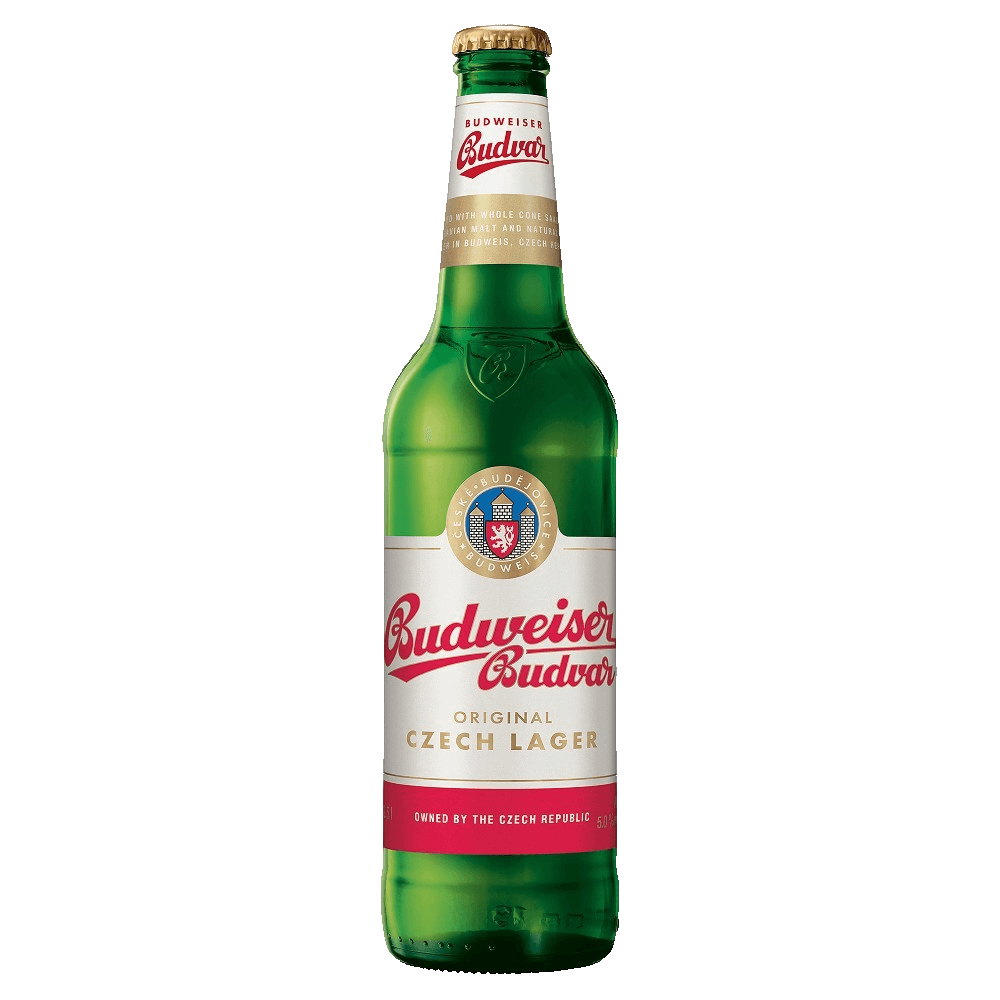 Pivo světlý ležák Original Budweiser Budvar