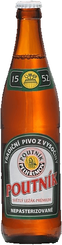 Pivo světlý ležák Poutník
