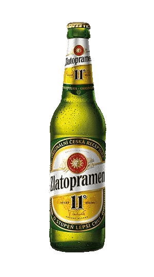 Pivo světlý ležák 11° Zlatopramen