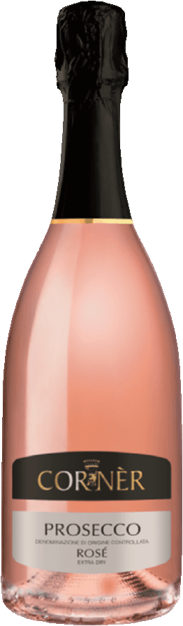 Prosecco Rosé Extra Dry Corner