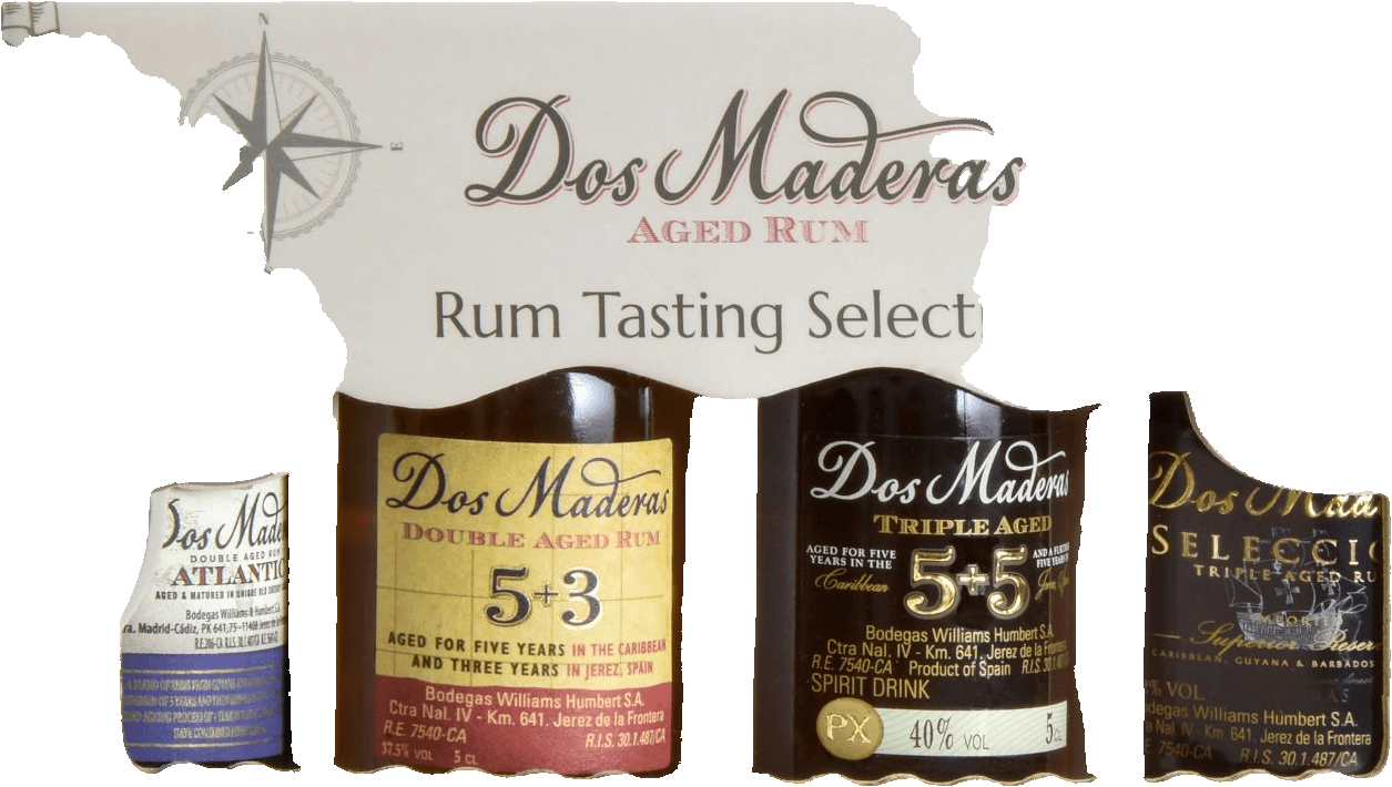 Rum Dos Maderas - dárkové balení