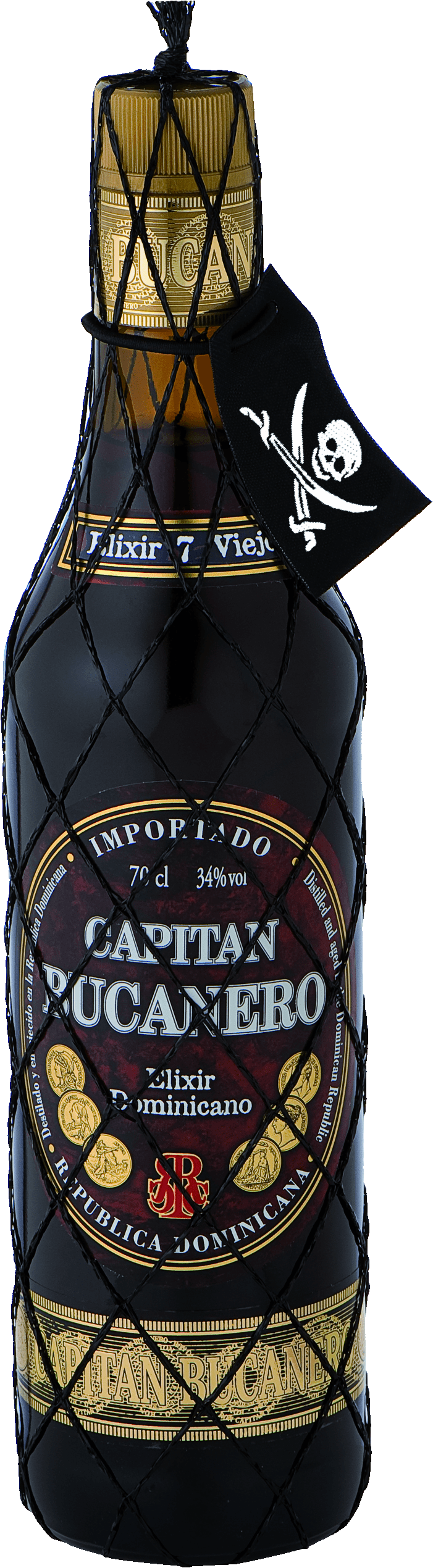 Rum Dominicano Elixir 7 Aňos Capitan Bucanero