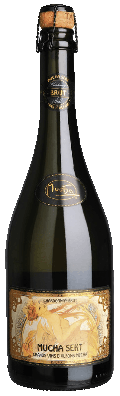 Sekt Brut Mucha