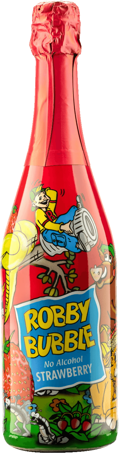 Sekt nealkoholický dětský Robby Bubble