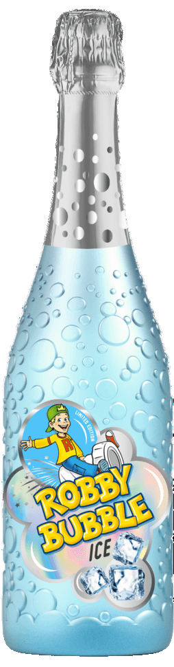 Sekt nealkoholický dětský Robby Bubble Ice
