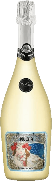 Sekt nealkoholický Mucha