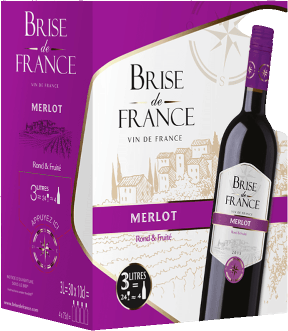 Vína Brise de France - bag in box
