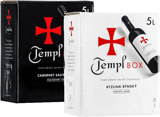 Vína Templářské sklepy Čejkovice - bag in box