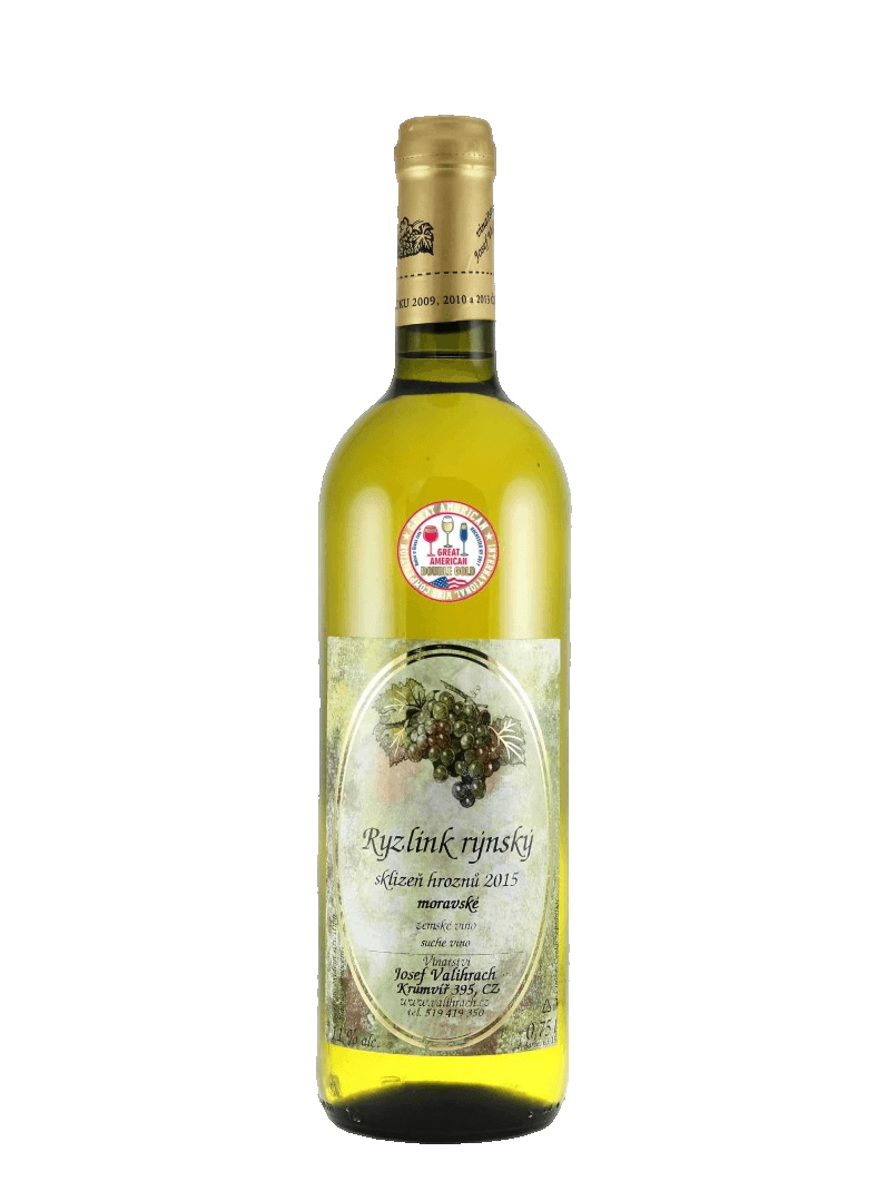 Vína Vinařství Valihrach - přívlastková