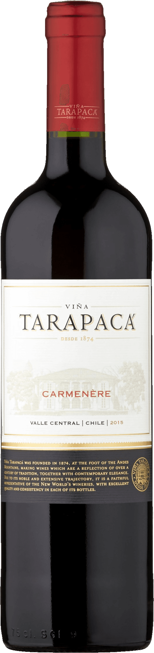 Víno Carmenére Viňa Tarapaca