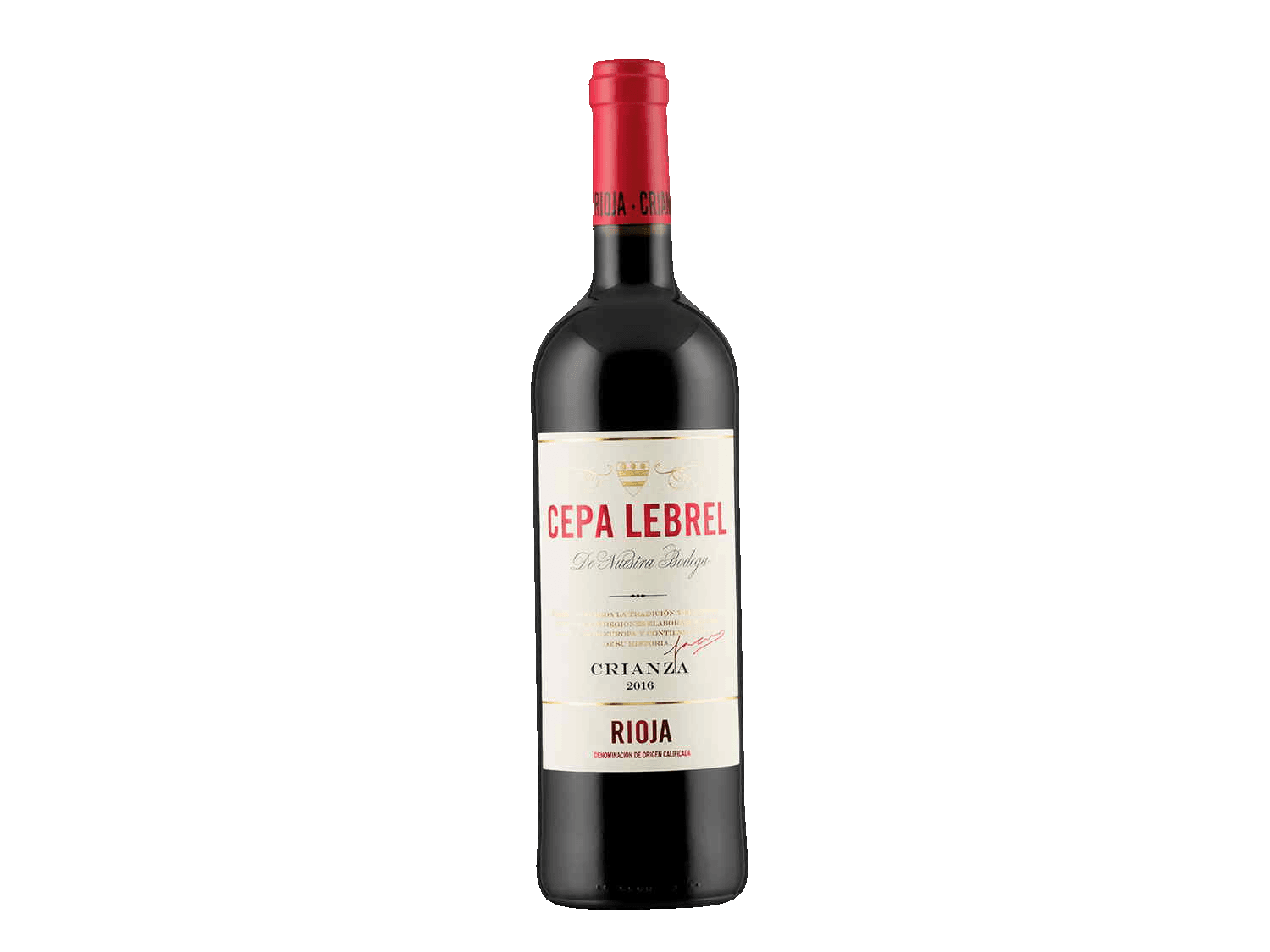 Víno Crianza Rioja Cepa Lebrel