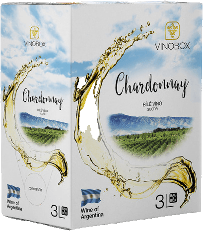 Víno Chardonnay Vinobox - bag in box