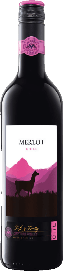 Víno Merlot Chile Cimarosa