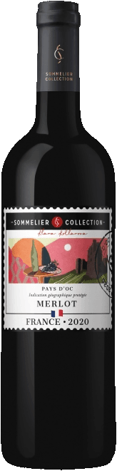 Víno Merlot Sommelier Collection