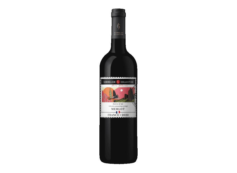 Víno Merlot Sommelier Collection