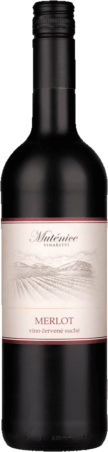 Víno Merlot Vinařství Mutěnice