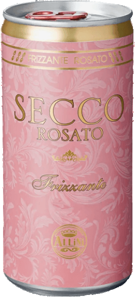 Víno perlivé Frizzante Secco Rosato Allini