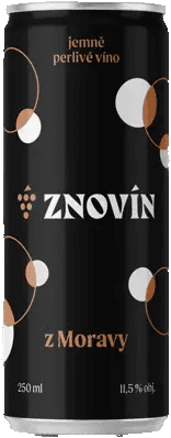 Víno perlivé z Moravy Znovín