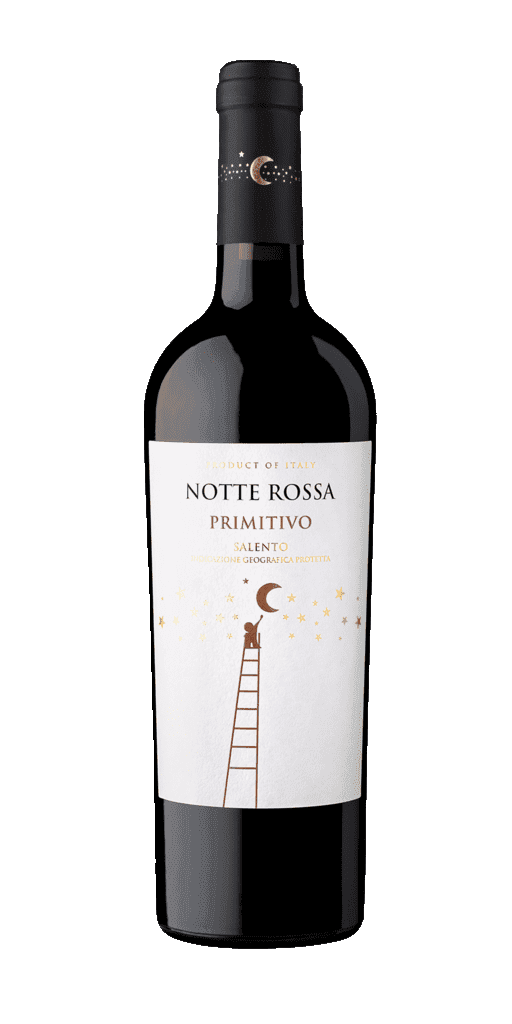 Víno Primitivo Salento Notte Rossa