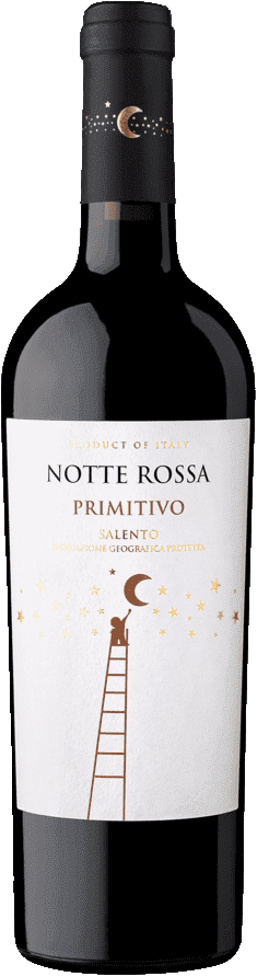 Víno Primitivo Salento Notte Rossa