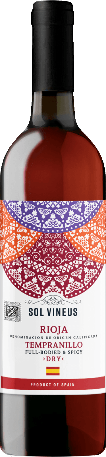 Víno Tempranillo Rioja Sol Vineus