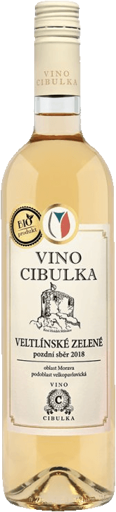 Víno bio Veltlínské zelené Víno Cibulka