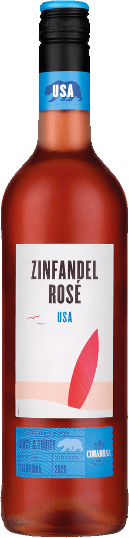 Víno Zinfandel Rosé USA Cimarosa