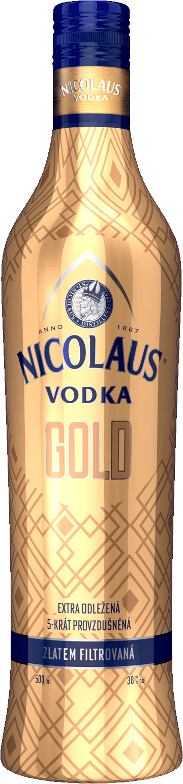 Vodka extra jemná Gold edition St. Nicolaus