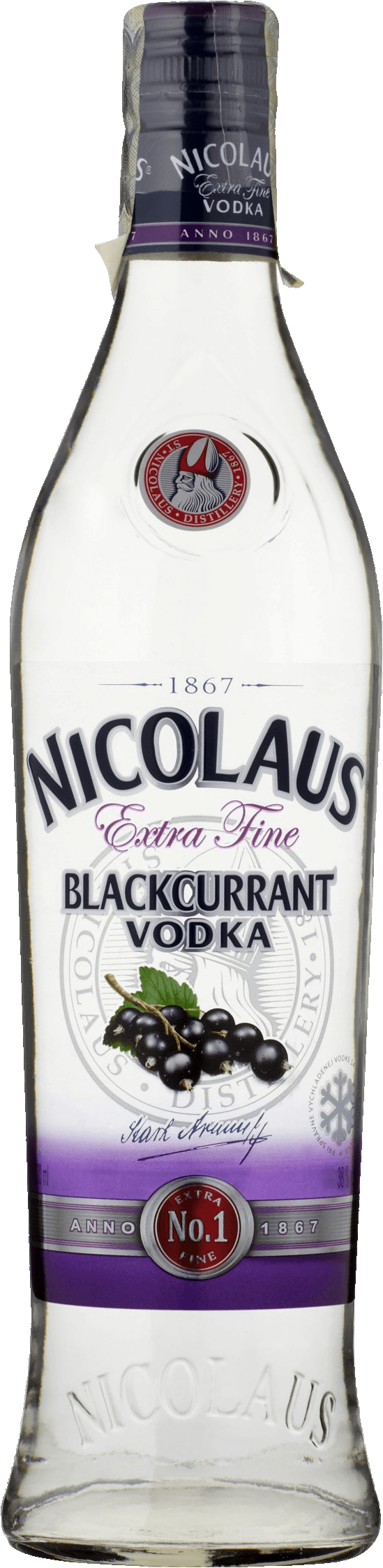 Vodka extra jemná ochucená St. Nicolaus