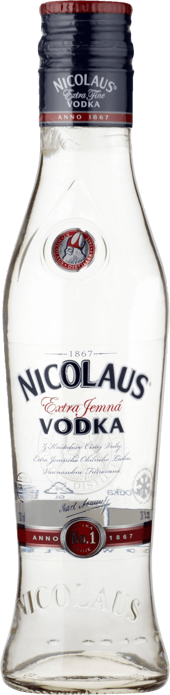 Vodka extra jemná St. Nicolaus